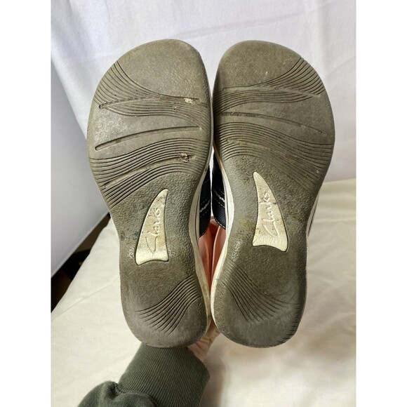 Clarks Collection Black Flip Flops Thong Sandals Womens Size 6M Style 60843779 - Picture 4 of 7